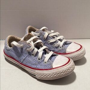 Converse Baby Blue Lace